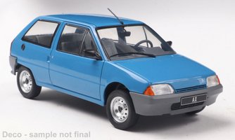 Citroen AX modrá 1986